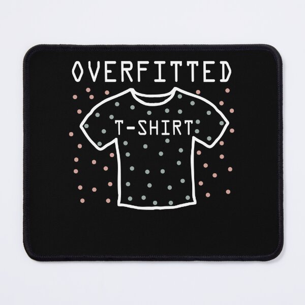 Item preview, Overfitted T-Shirt Data Science Funny Coding Design designed and sold by Nocturnal-Vines.