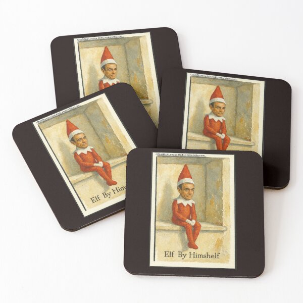Item preview, Elf By Himshelf – Holiday Humor Cartoon designed and sold by Rick London Gifts.