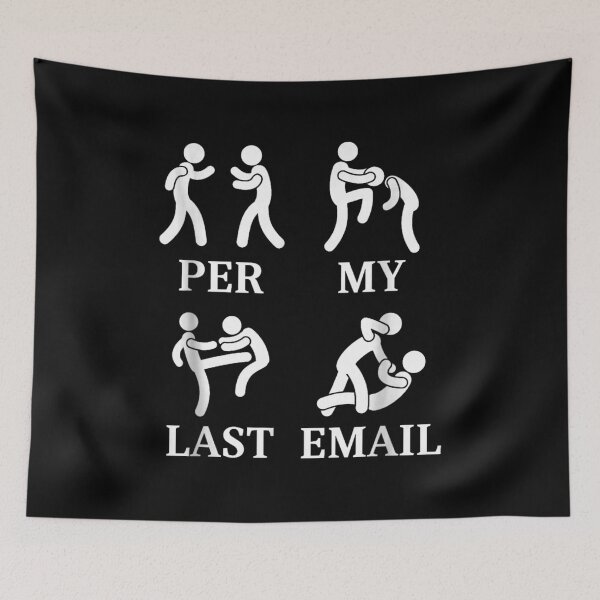 Item preview, As Per My Last Email Coworker Humor Funny Men Costumed designed and sold by designerDop.
