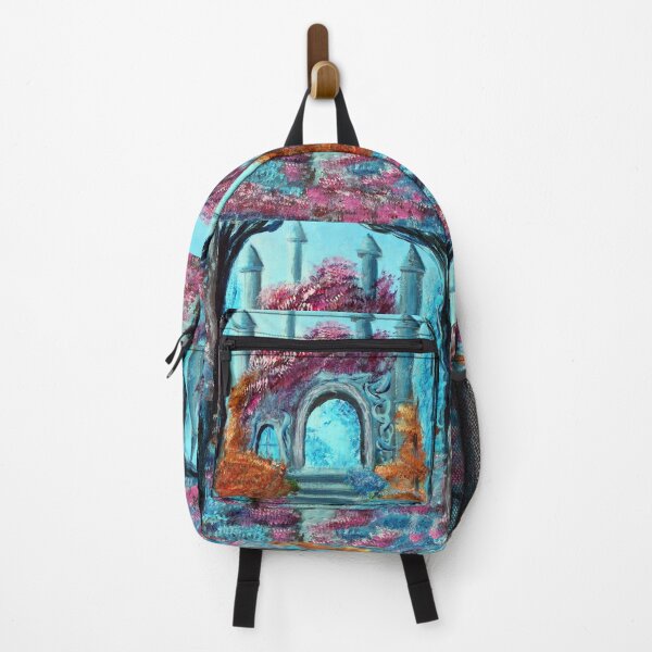 Item preview, Magical Portal – Fantasy Gate Painting – Enchanted Landscape Art designed and sold by ZiehrArt.
