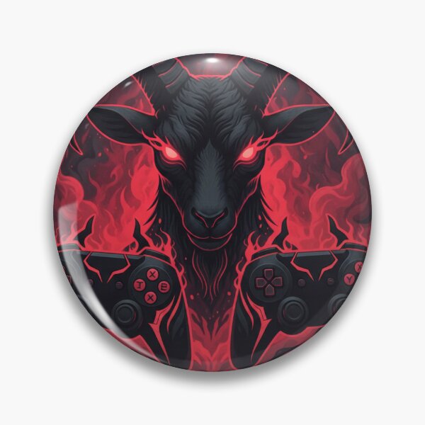 Item preview, Shadow Goat Gamer Emblem designed and sold by LoganDzign.