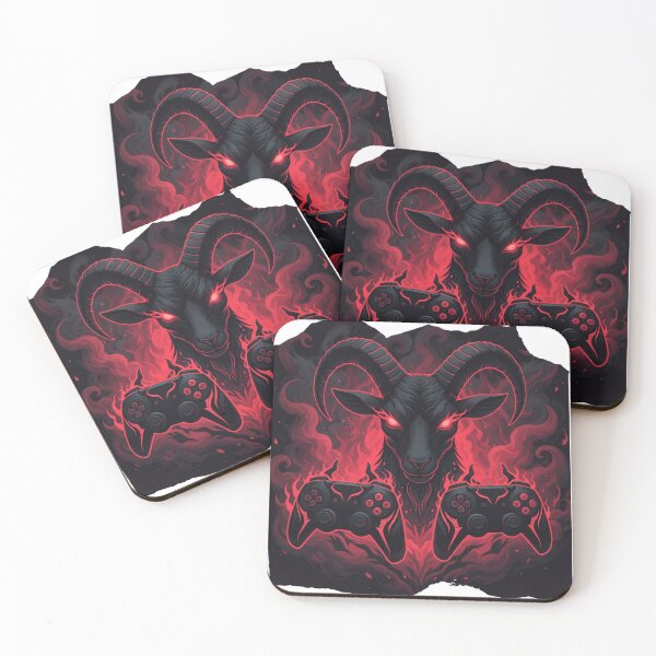 Item preview, Shadow Goat Gamer Emblem designed and sold by LoganDzign.