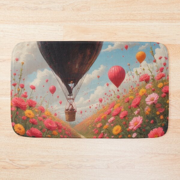 Item preview, A sea of flowers, balloons, love in the air designed and sold by Mianku | Für das Leben.
