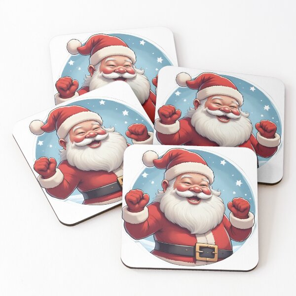 Item preview, Christmas Santa Sticker designed and sold by SNVCreation.