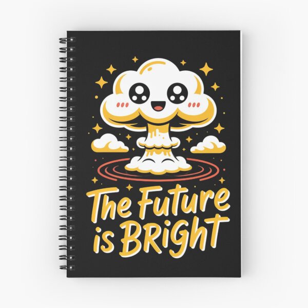 Item preview, Atomic Bomb - The future is bright designed and sold by 123ks.