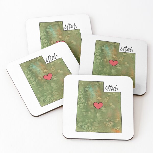 Item preview, I Heart Utah designed and sold by Nugget Studio Arts.