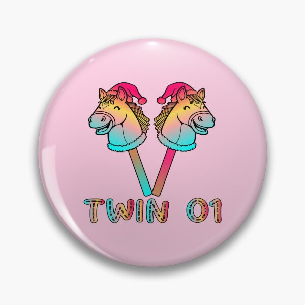 Item preview, Hobby Horsing Twins 01 designed and sold by minimalartstory.