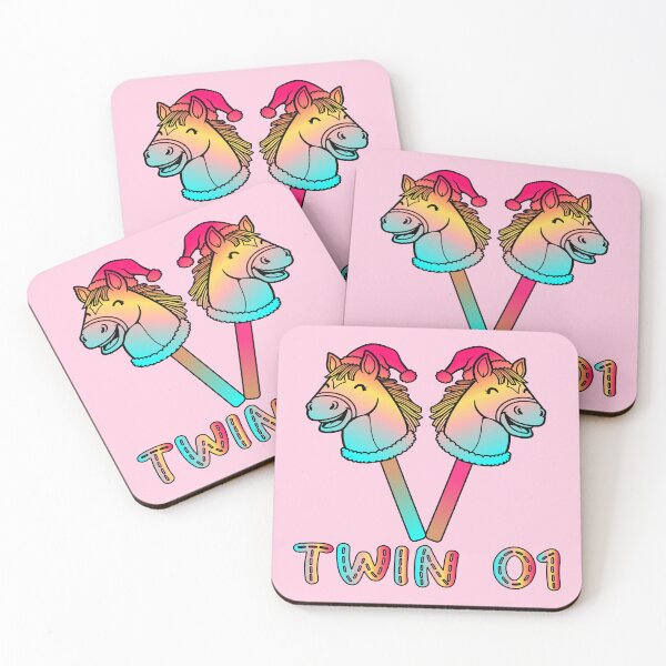 Item preview, Hobby Horsing Twins 01 designed and sold by minimalartstory.