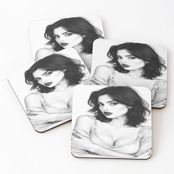 Item preview, Emily Charcoal | Canvas 42 designed and sold by KasaHunterHarem.