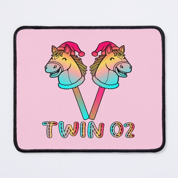 Item preview, Hobby Horsing Twins 02 designed and sold by minimalartstory.