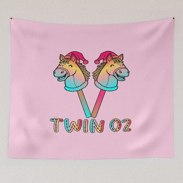 Item preview, Hobby Horsing Twins 02 designed and sold by minimalartstory.