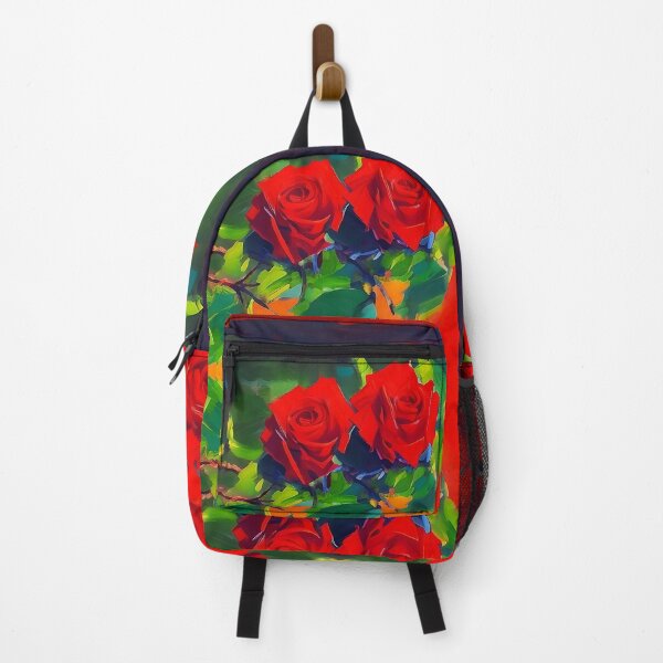 Item preview, Red Rose Flower Oil Painting | Flower Art | Flower Oil Painting | Gift for Art Lover | Gift for Flower Lover designed and sold by UnhingedBird.