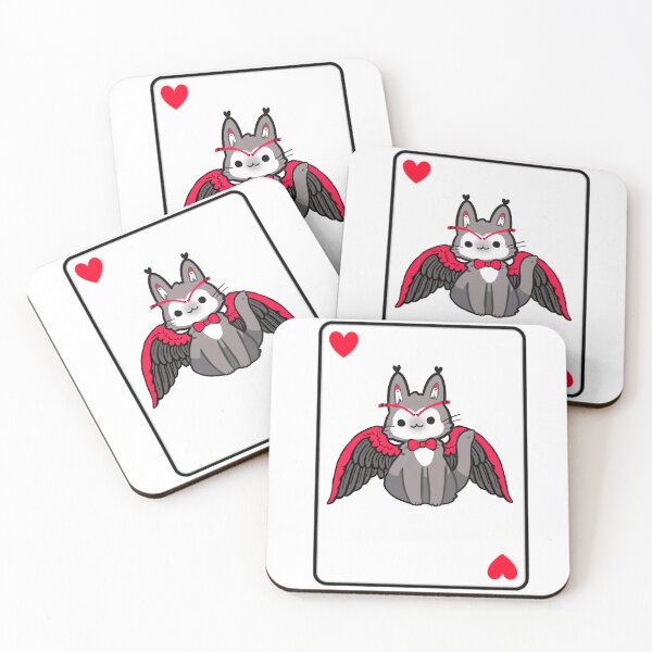 Item preview, Copy of Huskitten Casino Card - Husk - White designed and sold by EvergreenRevolt.