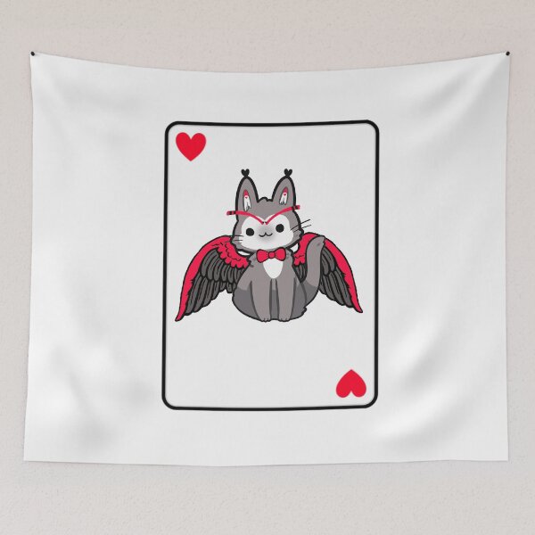 Item preview, Copy of Huskitten Casino Card - Husk - White designed and sold by EvergreenRevolt.