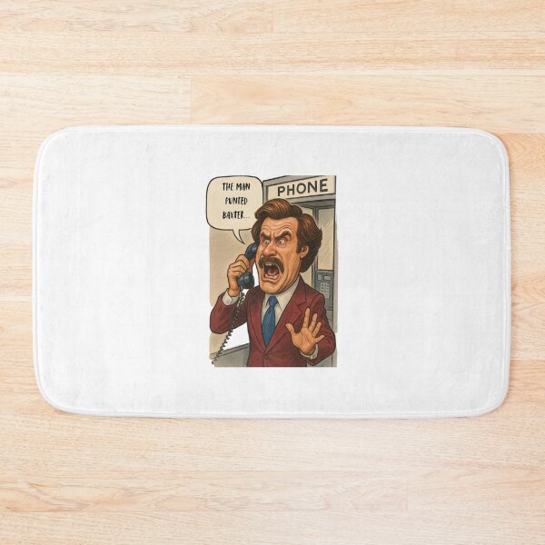 Item preview, Newsman "The Man Punted Baxter" designed and sold by SirJohnnyofDirt.
