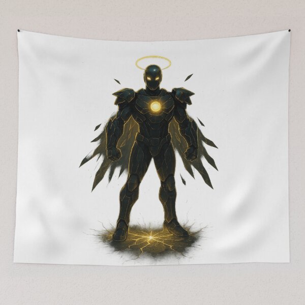 Item preview, Divine Armored Angel Warrior Artwork designed and sold by HiteshArt111.