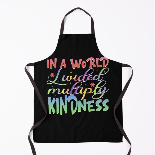 Item preview, Multiply Kindness Positive Message Rainbow Gradient Typography Design designed and sold by Nocturnal-Vines.