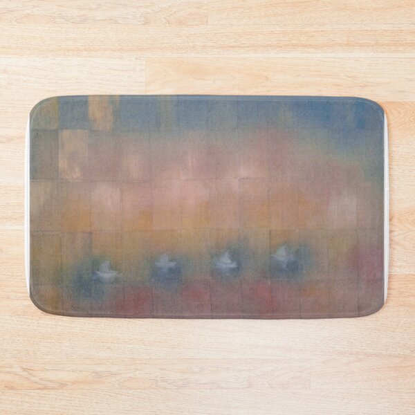 Item preview, Four Boats on a Lake designed and sold by AslamArtwork.