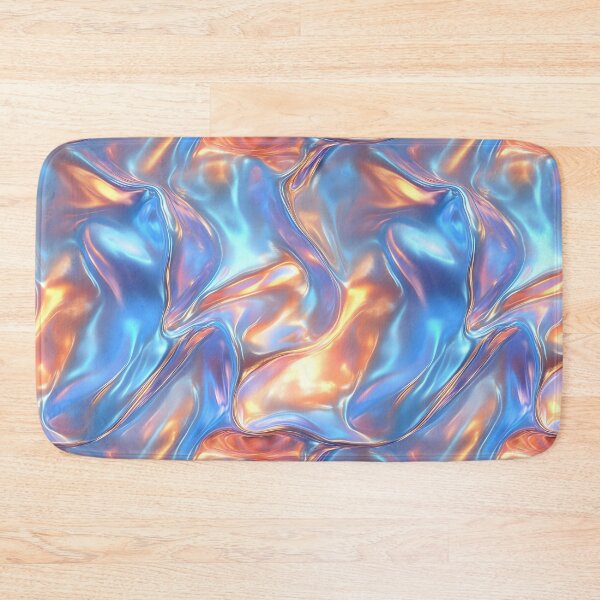 Item preview, Liquid metal texture pastel and gold designed and sold by FatBirdie.