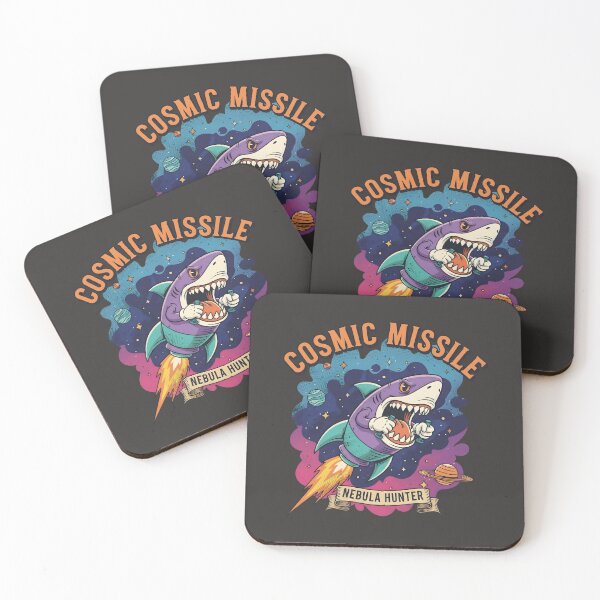 Item preview, Cosmic Missile: The Nebula Hunter designed and sold by AwesomeBeyondLimits.