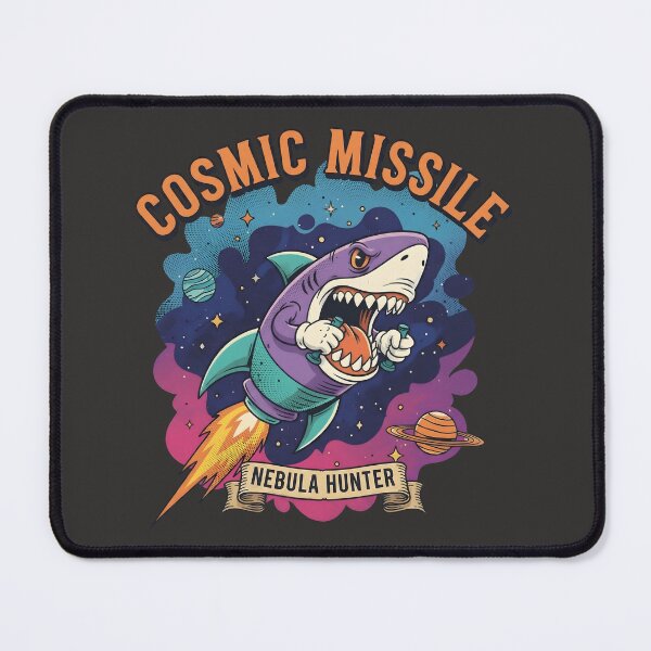 Item preview, Cosmic Missile: The Nebula Hunter designed and sold by AwesomeBeyondLimits.