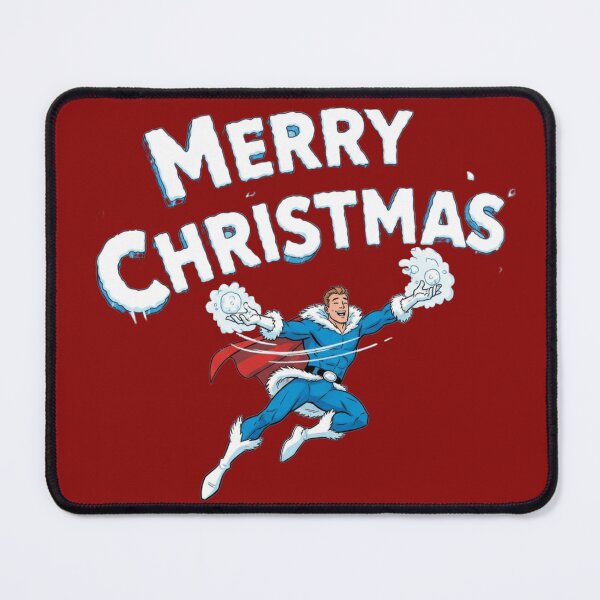Item preview, Super-Guy Frost Punch | Christmas Superhero Art designed and sold by UniqueArtsOnly.