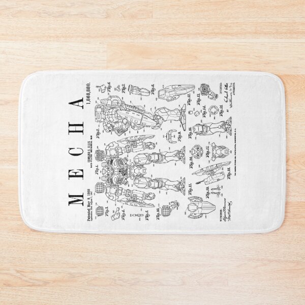 Item preview, Mecha Mech Robot Vintage Patent Funny Science Fiction designed and sold by GrandeDuc.