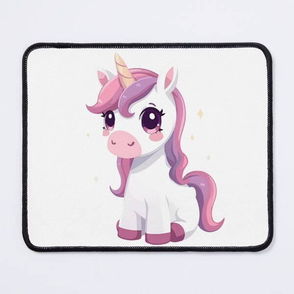 Item preview, Cute Unicorn Illustration – Magical Kawaii Style Art designed and sold by SNVCreation.