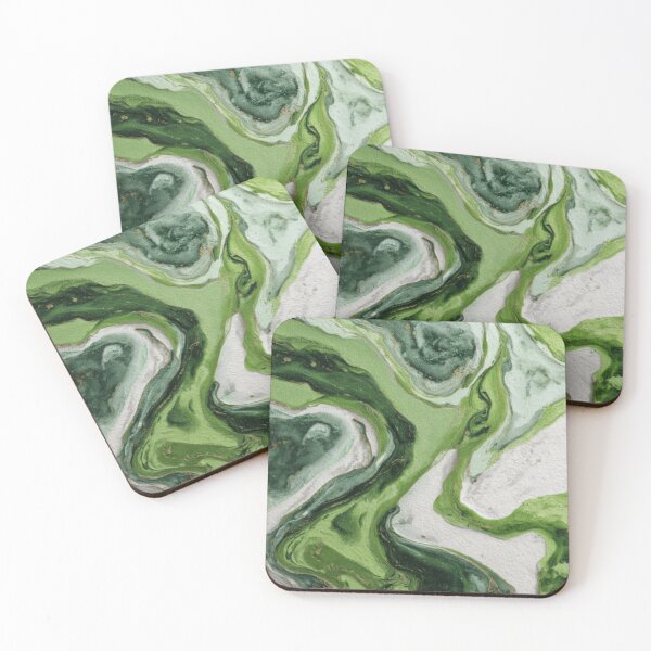 Item preview, Beauty bright green marble pattern designed and sold by SmileshareShop.