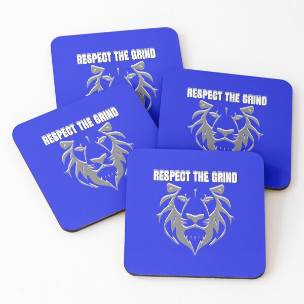 Item preview, Respect The Grind Lion – Motivational Gym Fitness Apparel designed and sold by Hayir Design.