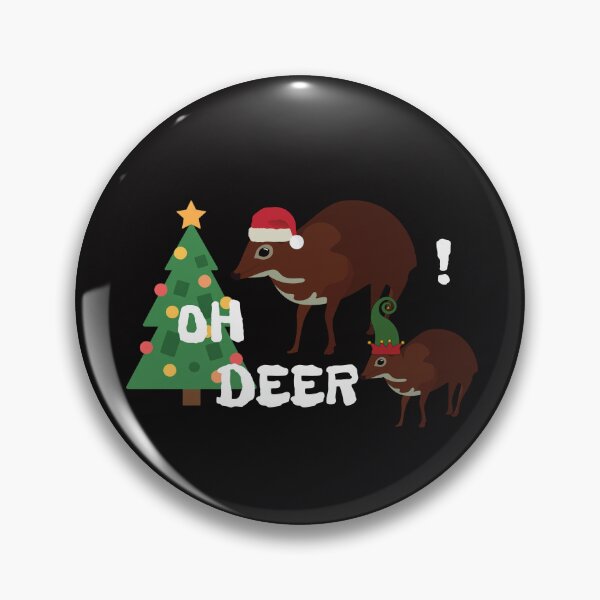 Item preview, Mouse Deer/Chevrotain - Christmas ''OH DEER!'' For Everyone Who Loves Mouse Deer/Chevrotain designed and sold by artdesignermp.