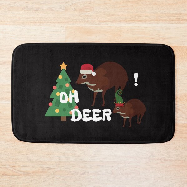 Item preview, Mouse Deer/Chevrotain - Christmas ''OH DEER!'' For Everyone Who Loves Mouse Deer/Chevrotain designed and sold by artdesignermp.