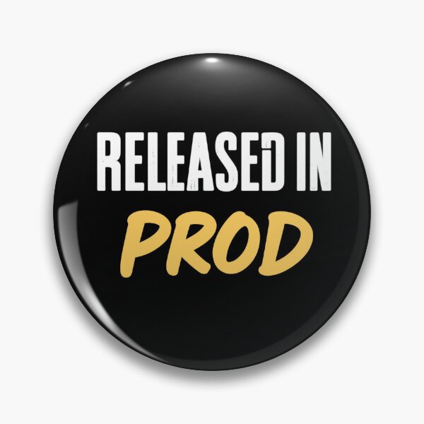 Item preview, Released in PROD – DevOps Funny IT Design designed and sold by THALF.