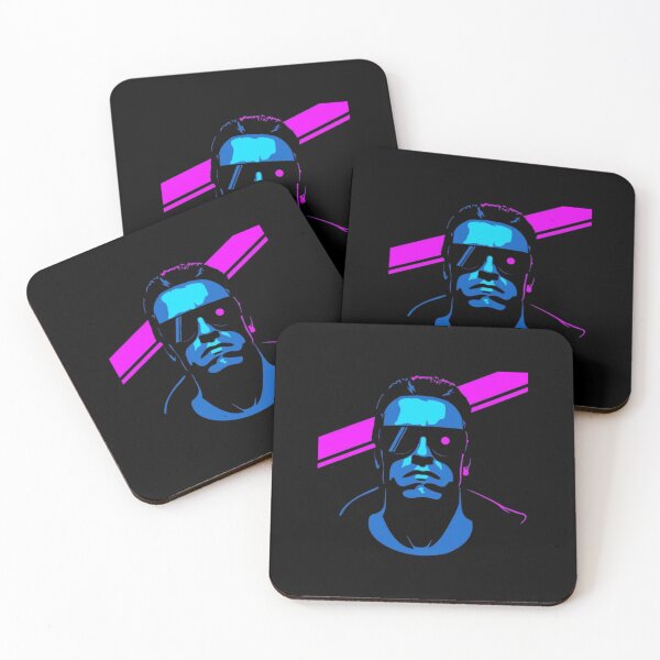 Item preview, Cyber Vision – Portrait Neon Synthwave designed and sold by Wawan35200.