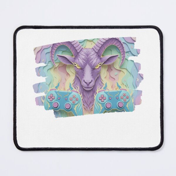 Item preview, Papercraft Goat Gaming Art designed and sold by LoganDzign.