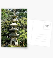 SF Japanese Tea Garden Study 7 Postcards