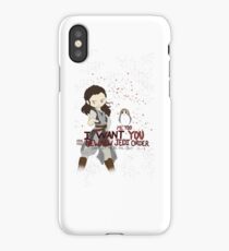 Rey Wants YOU! iPhone Case