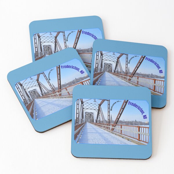 Item preview, Welcome to... Fredericton, NB Bridge w/ City view designed and sold by MLJM_Photography.