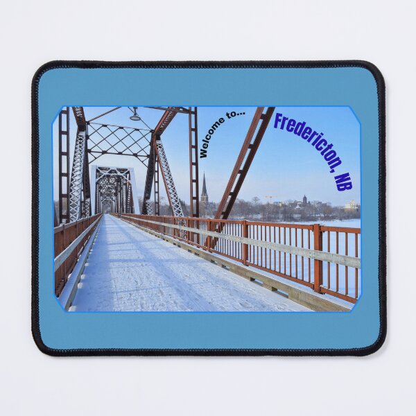 Item preview, Welcome to... Fredericton, NB Bridge w/ City view designed and sold by MLJM_Photography.