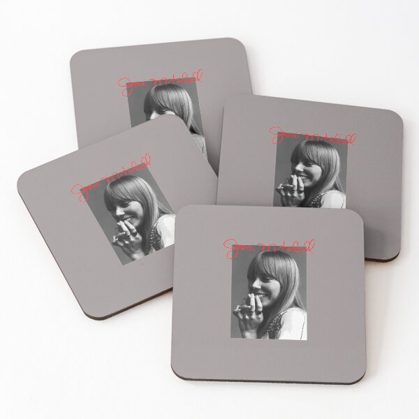 Item preview, MUSIC-VINTAGE-JONI-GIFT-FANS-MITCHELL-BLACK-STENCIL-DESIGNS-BEST-WOMEN-MEN designed and sold by MaliahConno.