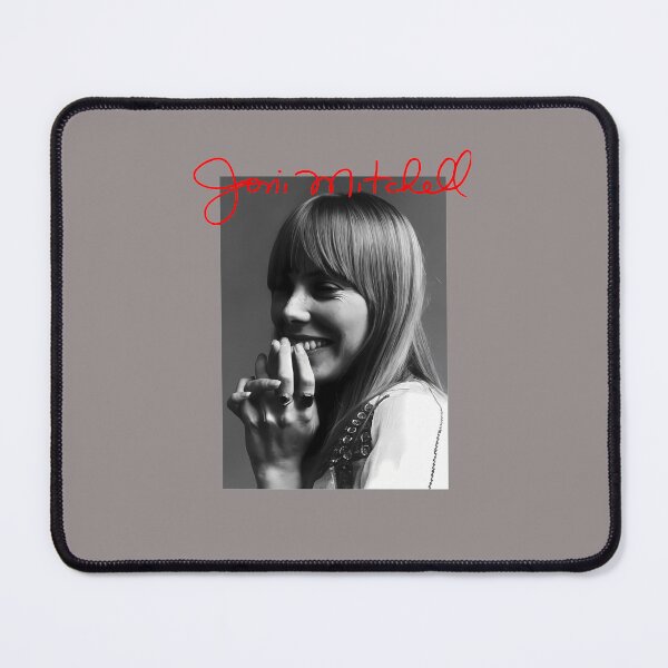 Item preview, MUSIC-VINTAGE-JONI-GIFT-FANS-MITCHELL-BLACK-STENCIL-DESIGNS-BEST-WOMEN-MEN designed and sold by MaliahConno.