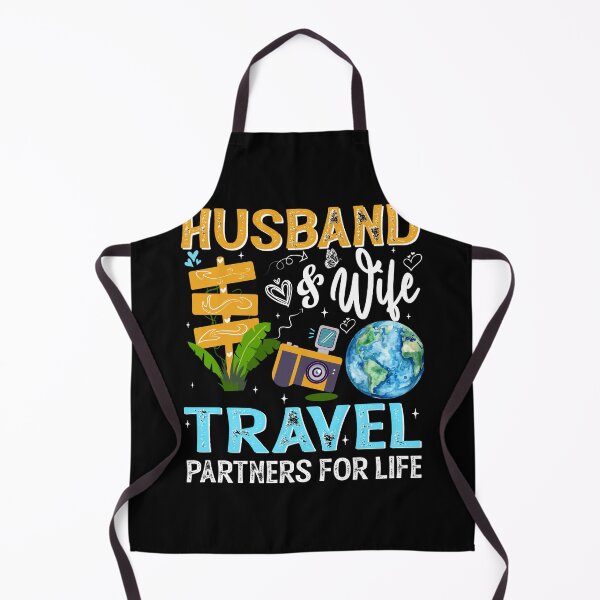 Item preview, Husband Wife Travel Partners For Life Cute Couple Matching Design designed and sold by Nocturnal-Vines.