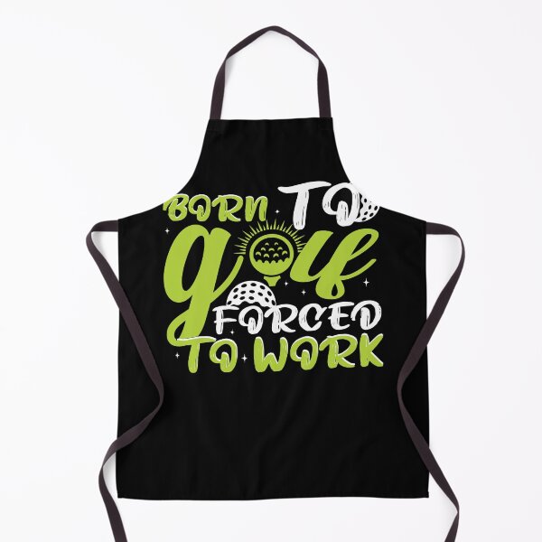 Item preview, Born To Golf Forced To Work Funny Golfer Quote Design designed and sold by Nocturnal-Vines.