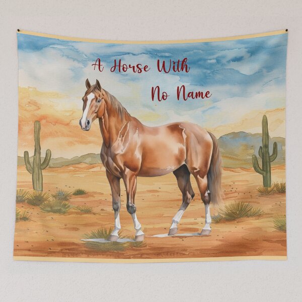 Item preview, “The Horse With No Name – Desert Wanderer” designed and sold by MysticOzzy.