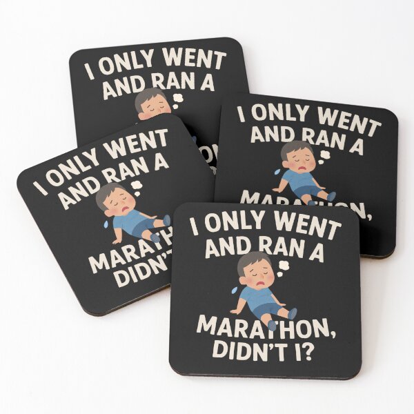 Item preview, I only went and ran a Marathon, didn't I? designed and sold by NineSevenFour.