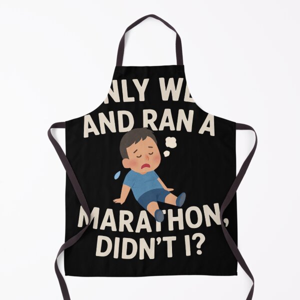 Item preview, I only went and ran a Marathon, didn't I? designed and sold by NineSevenFour.