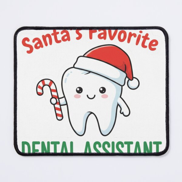 Item preview, Santa's Favorite Dental Assistant - Cute Christmas Tooth Squad Gift designed and sold by Best-shirt ⭐⭐⭐⭐⭐.