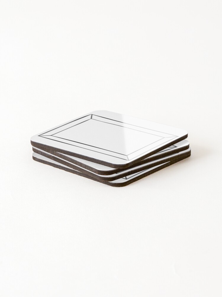 Thumbnail 4 of 5, Coasters (Set of 4), Frame designed and sold by StacksWeb.