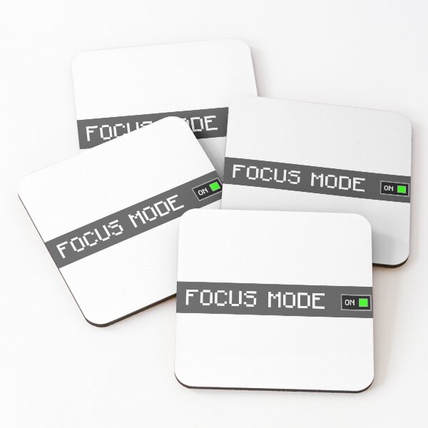Item preview, Focus Mode ON – Pixel Switch Gamer Productivity Design designed and sold by TorqueThread.