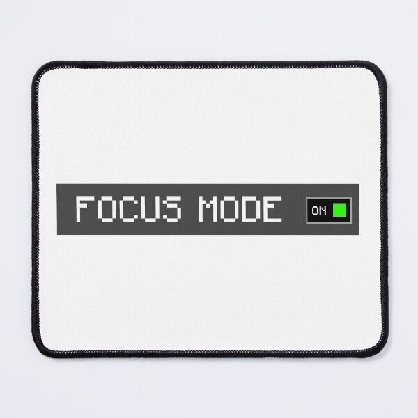 Item preview, Focus Mode ON – Pixel Switch Gamer Productivity Design designed and sold by TorqueThread.